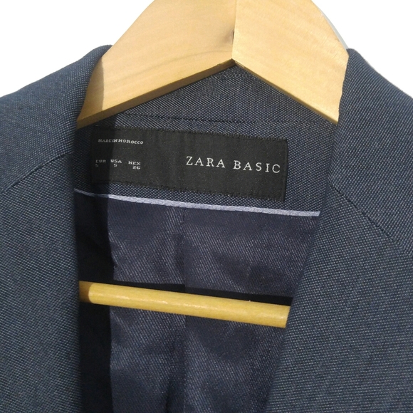 😍 Zara Blazer Navy/Dark Grey - Picture 6 of 6